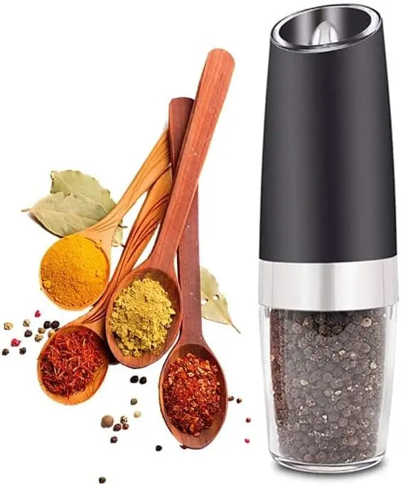 Gravity Battery Power Electric Salt and Pepper Grinder Set BBQ Mini Grinder Spice Grinder
