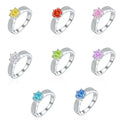 Latest Design Rhodium Plated CZ Stones Women Promise Wedding Silver Rings Factory Direct Sale Band Eternity Fine Jewelry MegaBDM