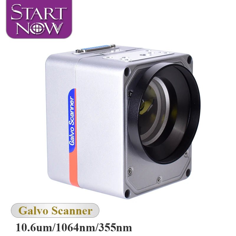 Startnow RC1001 Scanning Galvanometer SG7110 Galvo Head Set Fiber CO2 UV Laser Marking Machine With Power Supply Galvo Scanner