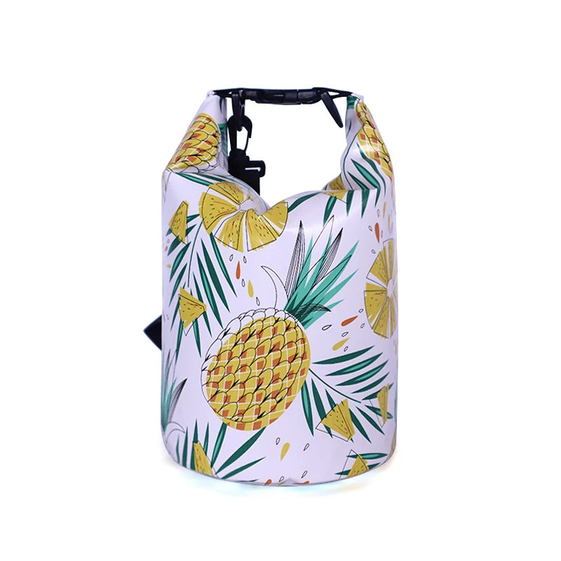Wholesale Custom Printed PVC Dry Fruit Bag Backpack 20L/25L 500D for Climbing Swimming Activities Portable Ocean Pack Made