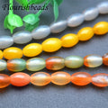 Multi Color Natural Gemstone Agate Stone Beads Loose Beads for Jewelry Making