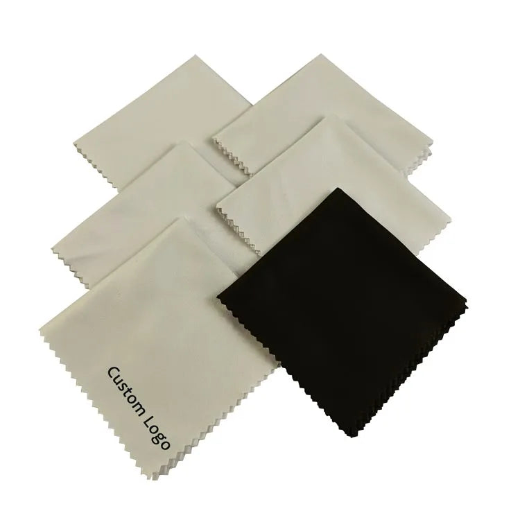 Sans logo Sustainable Polyester Polyamide Quick-Dry Super Absorbent Fabric Jewelry Microfiber Sunglasses Eyeglass Cloth Glasses