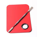 Wholesale Square Cosmetic Foundation Nail Art Painting Tool Makeup Mixing Palette With Spatula