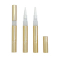 2ml High-quality Cosmetic Twist Pen Brush Aluminum Tube Window Skin Care Teeth Whitening Empty Pen Screen Printing Makeup Tools