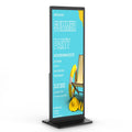 Smart Indoor Digital Advertising Totem 4K UHD Android System Multi-Touch Screen for Shopping Malls Hotels Elevator Lobbies