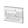 Promotional Clear Eriodic Table of Elements Teaching Tool Student Teacher Gift  Acrylic Periodic Table