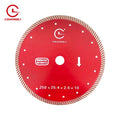 HOT Press 250mm Diamond Cutting Disc for 10inch Saw Blade-High Speed Smooth Edge Dry Cutting for Granite/Concrete/Asphalt 3-Year