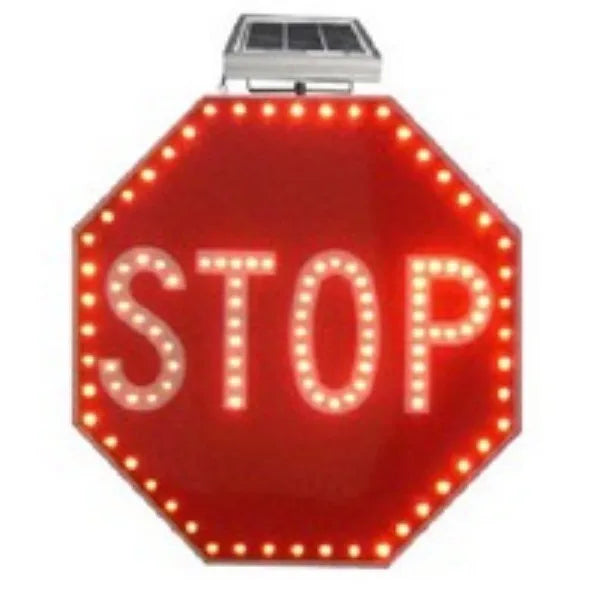 High Visibility Custom Solar Aluminum Reflective LED Road Flashing Warning Traffic Sign Board IP68 Waterproof >800m Visual MegaBDM