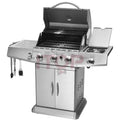 Restaurant BBQ Grill 4 Burners Propane BBQ Gas Grill Barbecue Grill Machine With CE Home Barbecue Machine