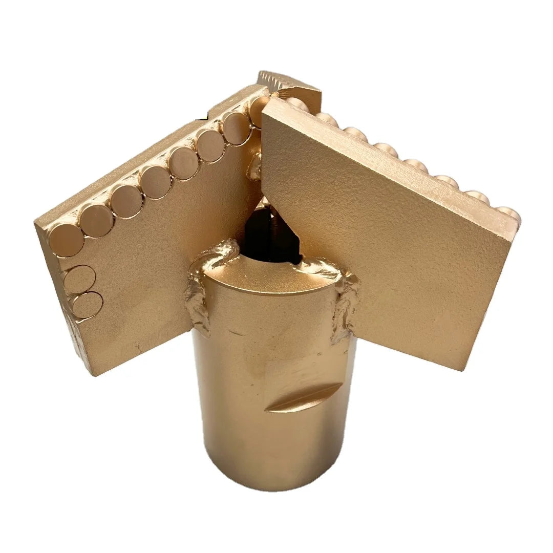 KBJZ Reg 2 3/8" Female Thread Diameter 216 Mm 8 1/2 Inch 3 Blades Pdc Drag Drill Bit for Water Well Drilling