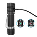 Wurkkos EDC Flashlight 18650 Torch 1800LM ATR SST40 LED Rechargeable USB C Light IP68 Waterproof for Hiking Camping