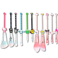 Cartoon Makeup Brush Set Custom logo Professional Black/Red/Rose Makeup Brush Set Private Label Makeup Brush Set