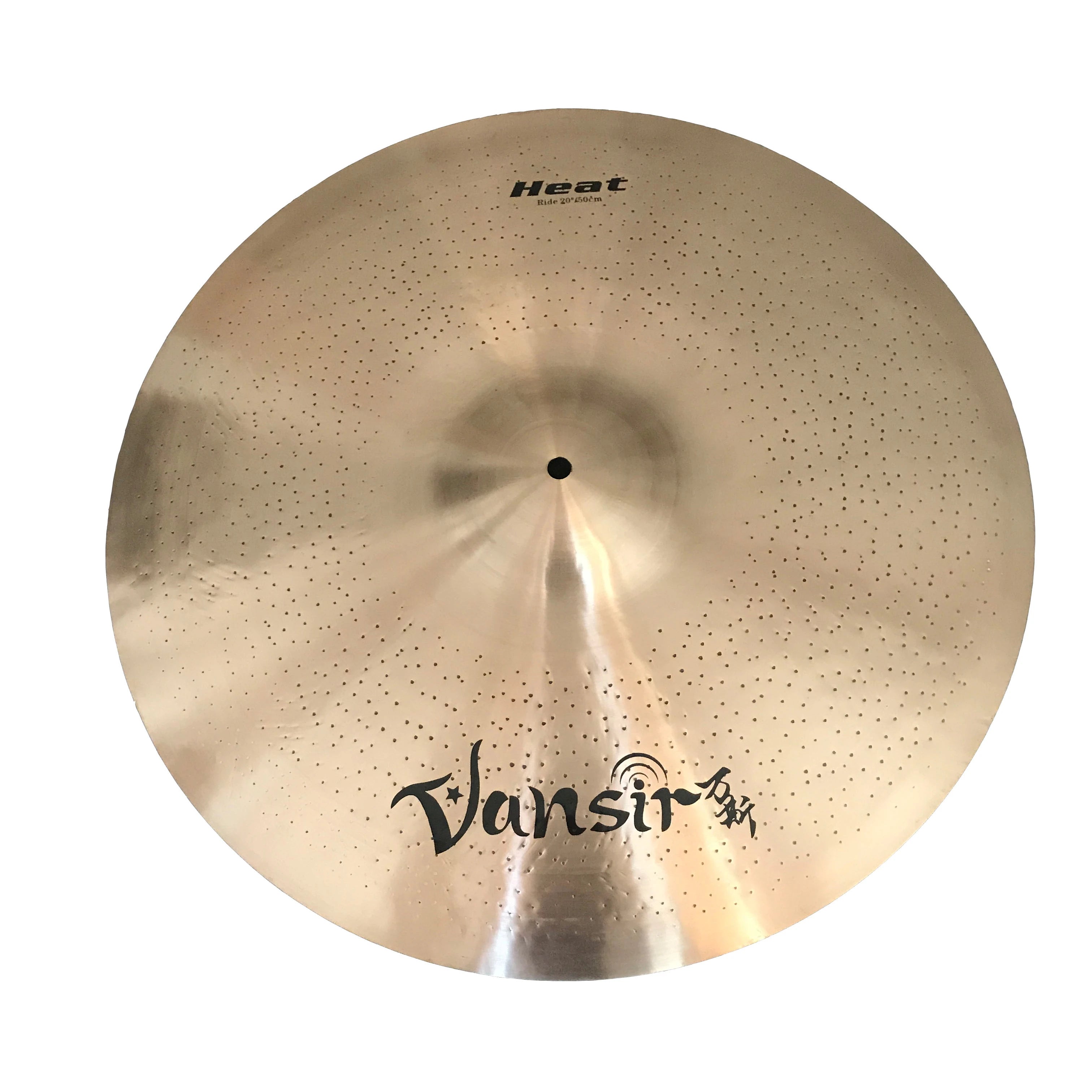Vansir 20" Heat Series Ride B20 Gold Customizable Cymbals for Performance