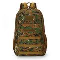 Men's 40L Fashionable Zipper Tactical Backpack for Camping Outdoor Adventure with Camouflage Pattern and Nylon/Polyester Lining
