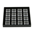 Clear Loose Diamond Jewelry Acrylic Display Box with Magnetic Lid Gemstones Storage Box