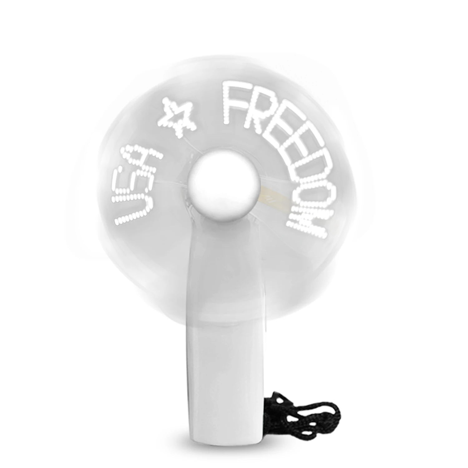 Portable Mini Battery LED Fan Powerful Programmable Personal Summer Gift for Travel Office Outdoor Use for Business Promotional