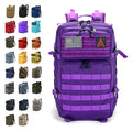 2023 New Trending Portable 45L Molle Bag Durable Polyester Oxford Tactical Backpack with Zipper Stylish Mountain Travel Luggage