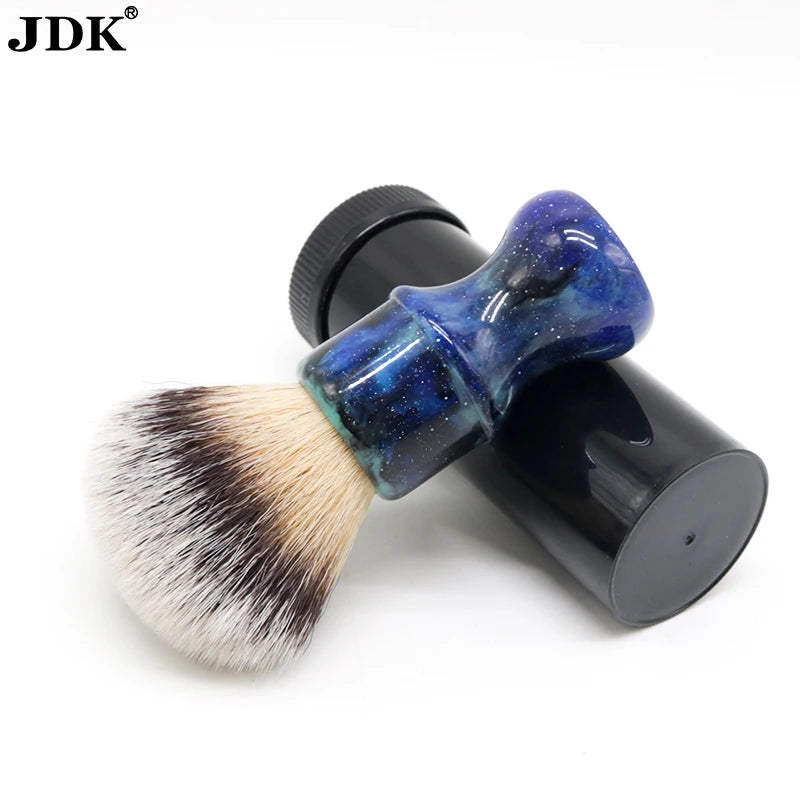 Long Handle Men's Face Wash Shaving Resin Handle Cream Shave Brush JDK