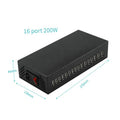 Hot Selling 16 Ports 200W Android USB Wall Charger with Multi-Purpose Function for Mobile Phones