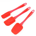 Cheap Price Home Kitchen Accessory Heat Resistant 3 Piece Mini Mixing Knife Baking Silicone Spatulas Set of 3 PCS