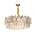 Modern Light Luxury Crystal Chandelier Stylish Gold Living Room Bedroom Lustre Lighting