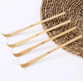 Hot Selling Natural Traditional Japanese Tea Spoon Ceremony Bamboo Matcha Hooked Tea Scoop Japanese Chashaku