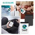 Subbank Wholesale Custom logo Fabric Canvas Notebooks Print Image Sublimation Daily Weekly Monthly Diary Notebooks