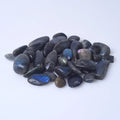 Wholesale Natural Polished Labradorite Tumbled Stone Labradorite Gravel Healing Stones