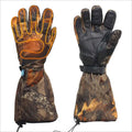 USB Heated Racing Cycling Gloves Winter Electric Leather Ski Liners for Outdoor for Hunting Skiing Heated Gloves Rechargeable