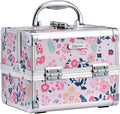 Portable Lady Cosmetic Train Case Convenient Makeup Tool Cases OEM Customizable Cosmetic Box