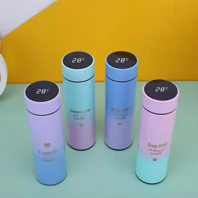 16oz Stainless Steel Tumbler New Smart Water Bottle with LED Temperature Display Thermo Flask Bottle Tea Tumbler Cup