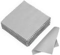 Custom Debossed Jewelry Polishing Microfiber Suede Cleaning Cloth Silver Cloth With Logo Printing