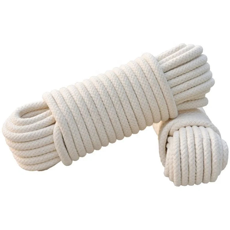 100% Natural Cotton Cord  Wholesale Braided Rope Cotton Rope for Packaging