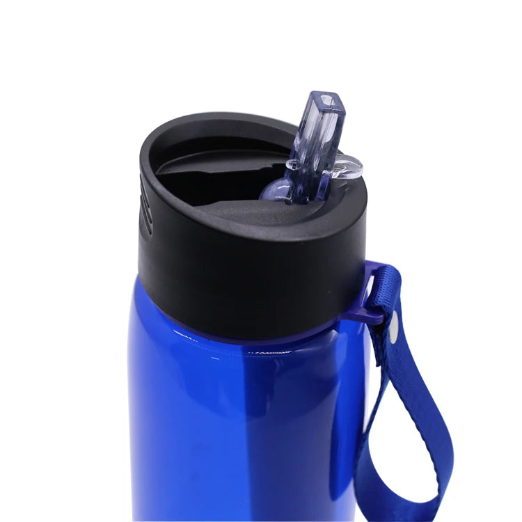Custom Logo Best Price Filtered Bottle Water Filter Straw Outdoor Water Filtration for Tap Water for Hiking