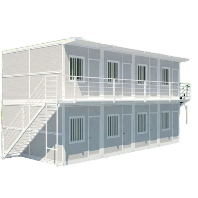 Hurricane-Proof Expandable 3BR Modular Prefab Container House with Wheels for Bedroom Apartment Workshop Home Office Mall Use