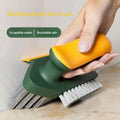 Hot Sell V Shape Plastic Bathroom Corner Scrubber Toilet Household Kitchen Crevice Floor Hand Hold Gap Cleaning Brush