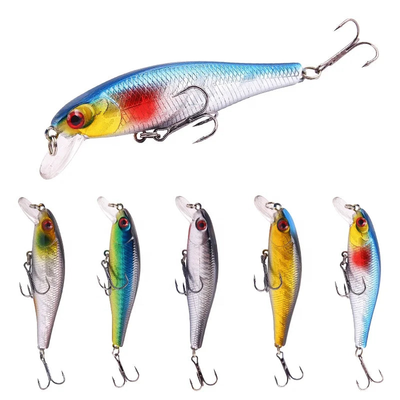 Hard Baits Top Water 8.6cm/9.3g Floating Minnow Fishing Lure MegaBDM