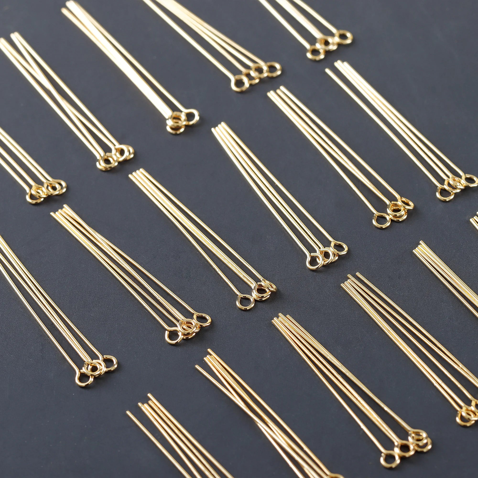 M549   20g/lot Jewelry Accessoriesneedle18k Gold Platedcopperpass REACHnickel Freediy Jewelry Making
