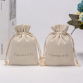 Custom Luxury Earring Pouch Pink Microfiber Jewelry Pouch Bags Best Quality Drawstring Pouch Jewelry Packaging