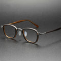 Premium Quality Mixed Acetate Titanium Optical Eyewear Anti-Luz Azul Spectacle Frames for Eye Glasses Solid Pattern Gafas