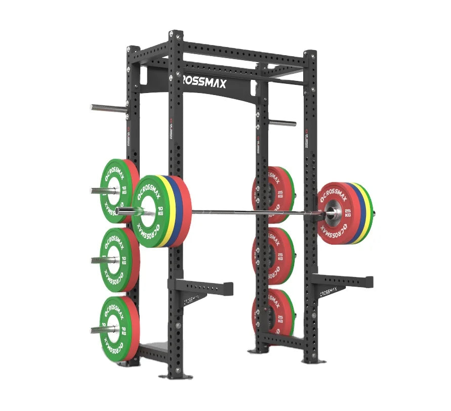 Crossmax Steel Power Rack for Home Gym Strength Training Weight Lifting Fitness Equipment