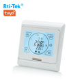 Rti-Tek WiFi Smart Gas Boiler Thermostat Touch Screen Programmable Floor Heating Parts with 2-Year Warranty for Apartment Use