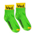 Boy or Girl 7 Days of the Week Design Solid Students Weekly Socks Casual Sport Wear Kids Weekly Socks