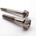 HOT Sale Custom GR5 Titanium Flange Bolts for Racing Motorcycles