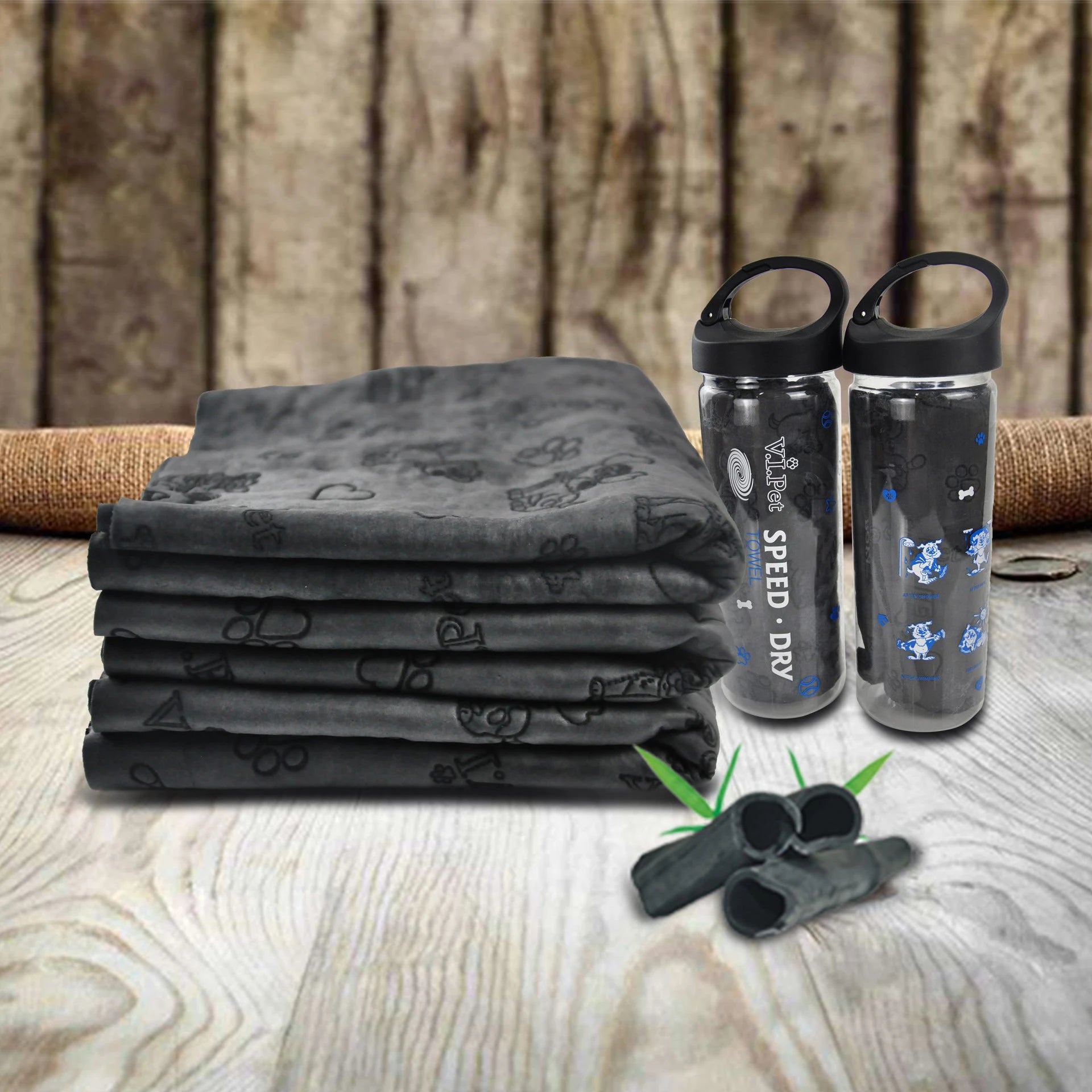 Custom Super Soft Bath Microfiber Dog Towel Made of Premium Polyester