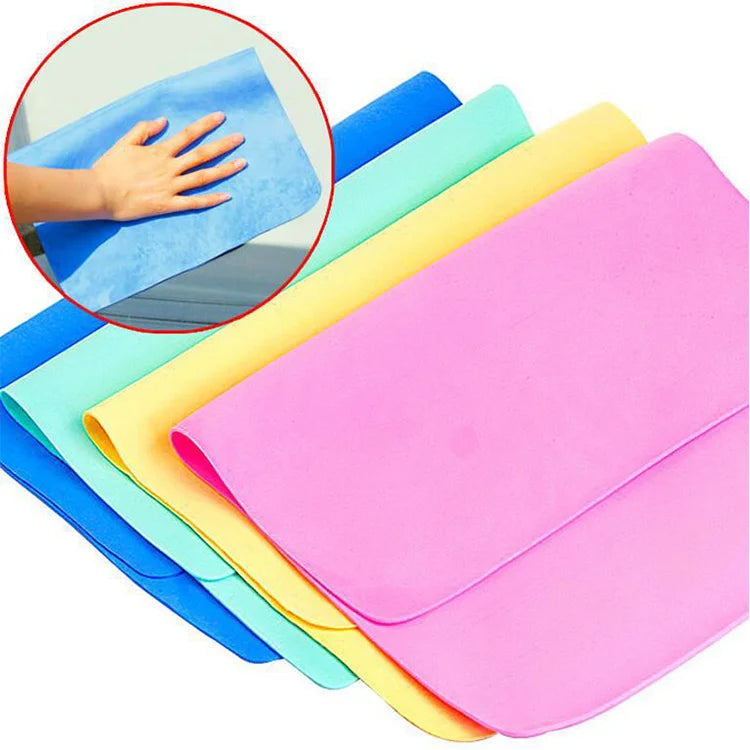 Car Detailing Products Various Colors Super Water Absorption Microfiber Rapid Drying Towel Suede Auto Washing Cleaning Towel
