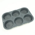 Eco-Friendly Reusable Food-Grade Silicone Round Baking Dish Multipurpose Air Fryer Pan for Cake Roasting Home Use Baking Basket