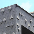 Tiandelvbai Aluminum Curtain Wall Panel Material Decorative 3d Slats Facade Cladding Exterior Wave Wall Panel