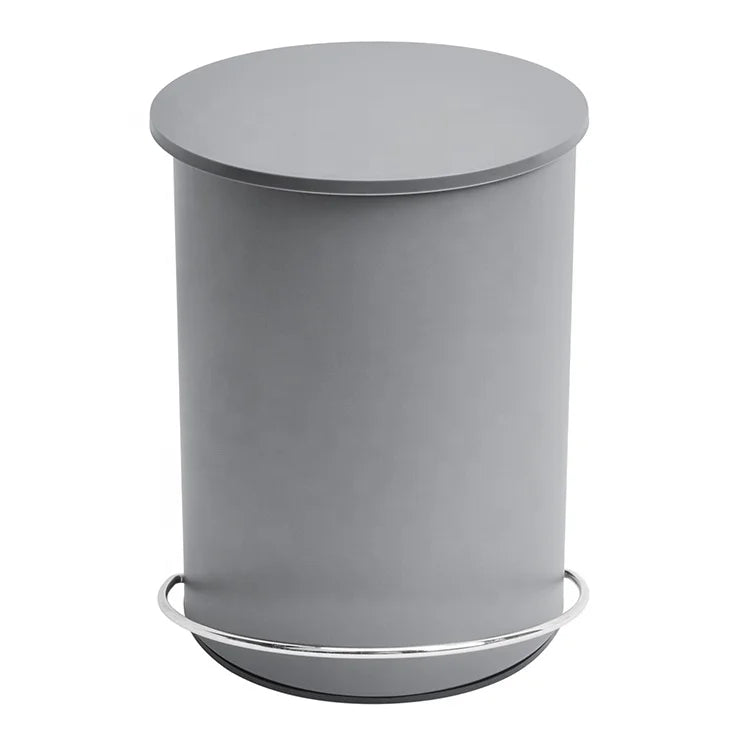 Hotel Office Indoor Small Capacity 3L Durable Stainless Steel Mini Foot Pedal Waste Bin Trash Can With Lid