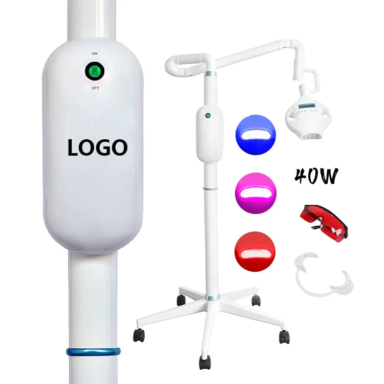 Classical Dental Equipment Clinic Office Bleaching Medical Grade 40W High Powered Led Cold Light Teeth Whitening Accessories